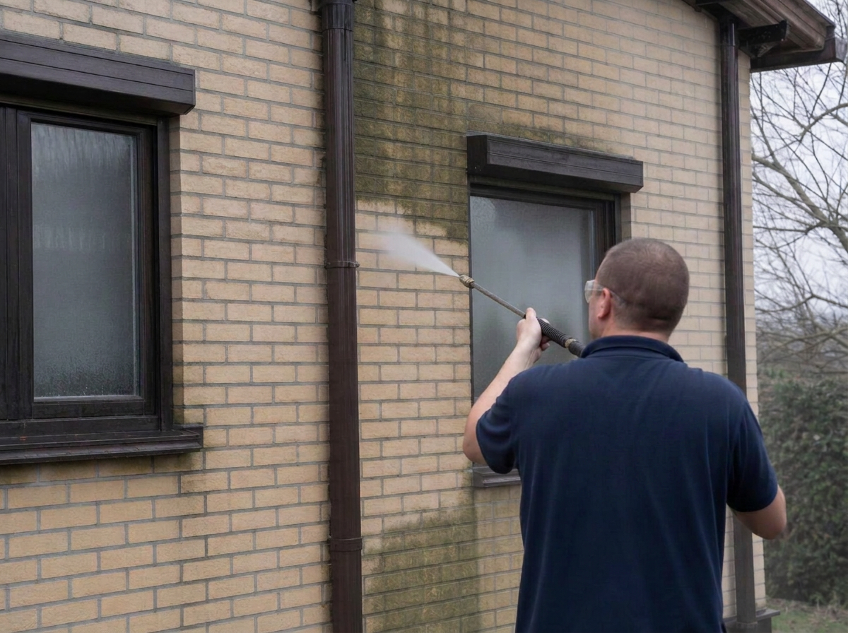 Gevels reinigen door Sylon Wash in Antwerpen