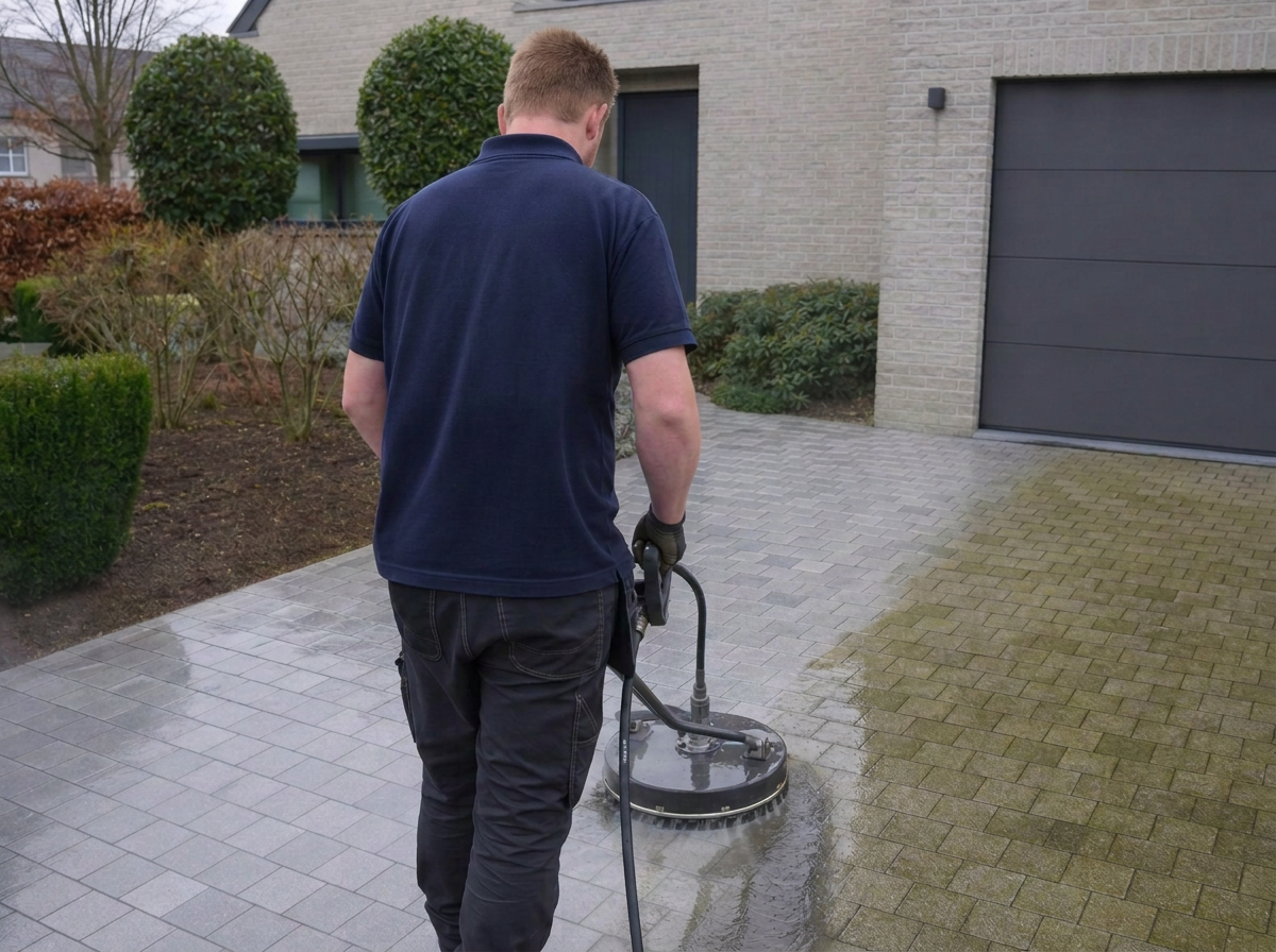 Opritten reinigen door Sylon Wash in Antwerpen